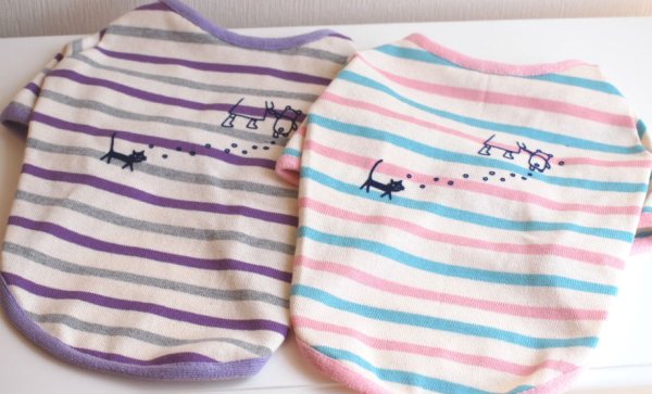 画像2: パステルボーダーTシャツ (2)