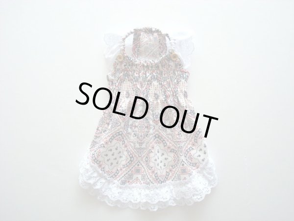 画像2: バンダナ柄シャーリングワンピース (2)