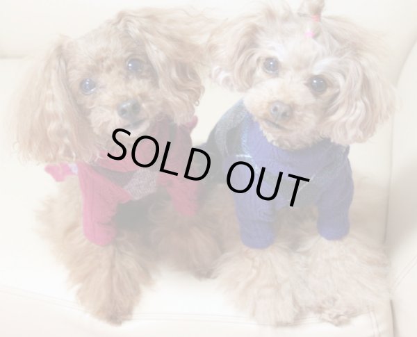 画像10: アーガイルジャガードニットワンピース (10)