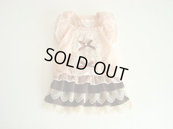 画像3: ピンクドット＆シフォンワンピース (3)