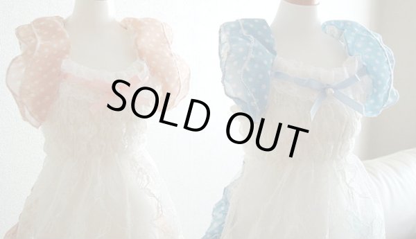 画像2: レースシャーリングワンピース (2)