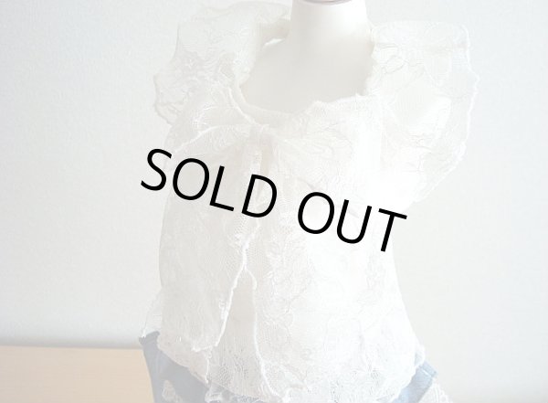 画像2: レース＆タンガリーワンピース (2)