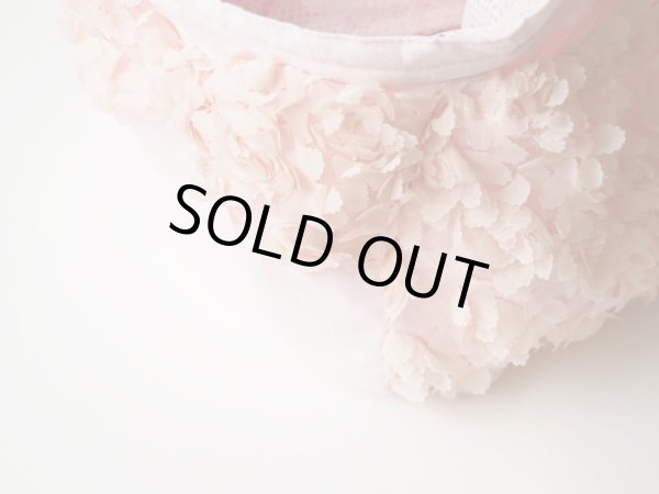 画像3: 立体薔薇　ピンク　キャリーバッグ (3)