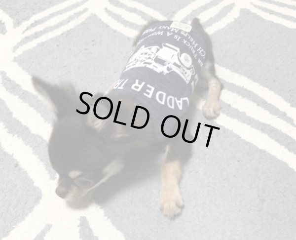 画像4: デニム風背中プリントタンク/ワンピース (4)