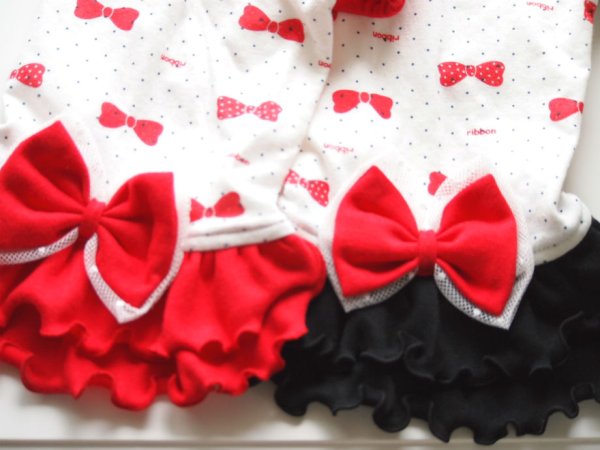 画像2: リボン柄ワンピース (2)