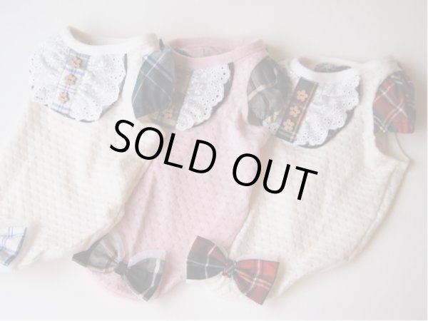 画像2: チェック＆ハニカムドットジャガードTシャツ (2)