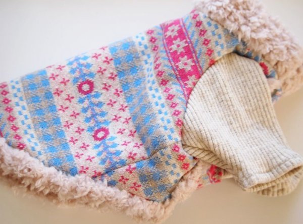 画像2: ジャガード&ボアセーター (2)