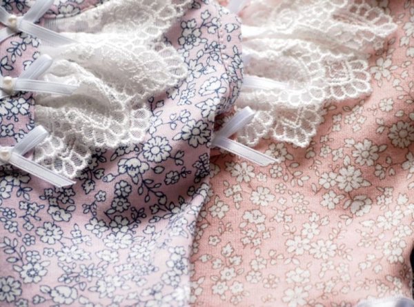 画像6: 小花＆レースワンピース (6)