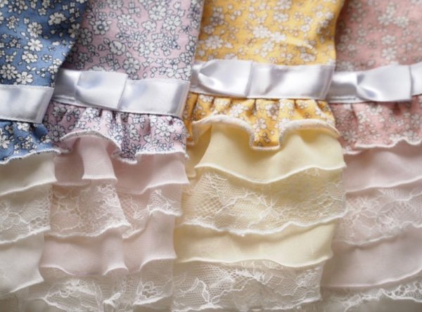 画像7: 小花＆レースワンピース (7)