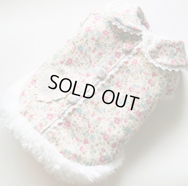 画像4: 小花ボアコート (4)