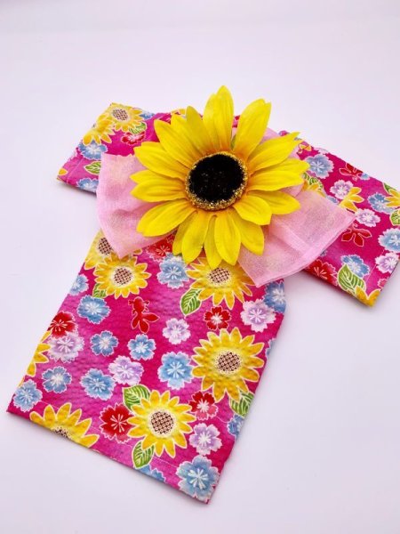 画像3: 浴衣2019 ひまわり (3)