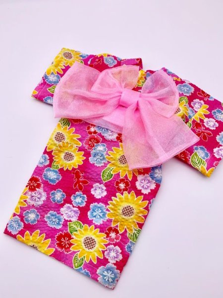 画像4: 浴衣2019 ひまわり (4)