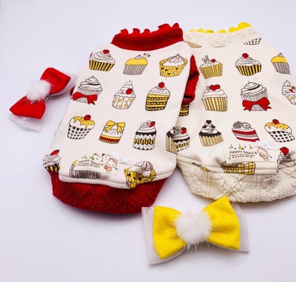 画像4: スイーツ柄ボナペティTシャツ (4)