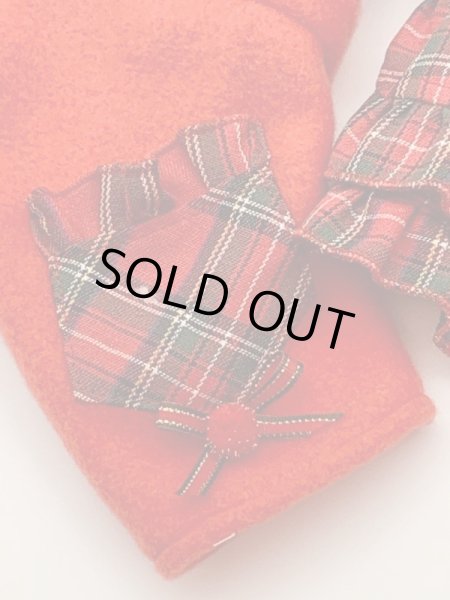 画像9: クリスマスワンピ／オールインワン　タータンチェック (9)