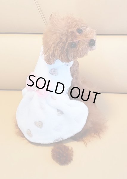 画像4: ミニハートファーフリースワンピース (4)