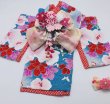 画像2: お得：サンプル晴れ着　SSサイズ　京・金彩友禅 胡蝶蘭　振袖スタイル (2)