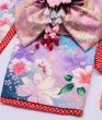 画像4: お得：サンプル晴れ着　Sサイズ　京・金彩友禅 霞に桜花（桃）　振袖スタイル (4)
