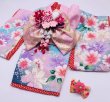 画像2: お得：サンプル晴れ着　Sサイズ　京・金彩友禅 霞に桜花（桃）　振袖スタイル (2)