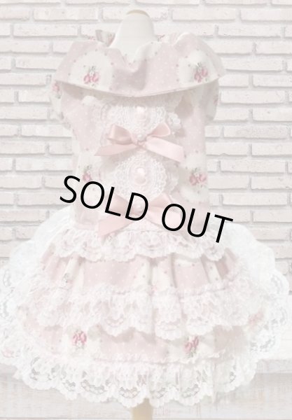 画像2: お花＆小さなドットワンピース (2)