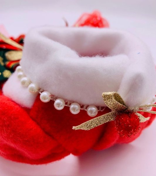 画像4: クリスマス赤ワンピース (4)