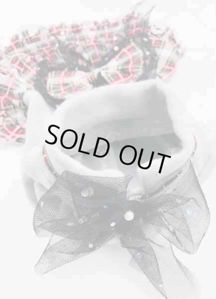 画像3: ラメグレー＆チェックワンピース (3)