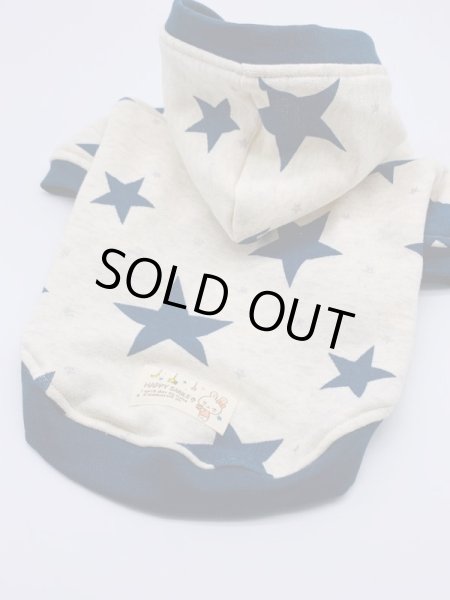 画像2: 大きな星柄パーカー (2)