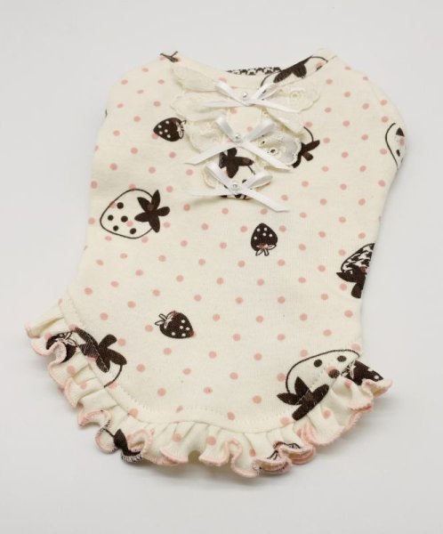 画像7: 苺&ミニドットワンピース (7)