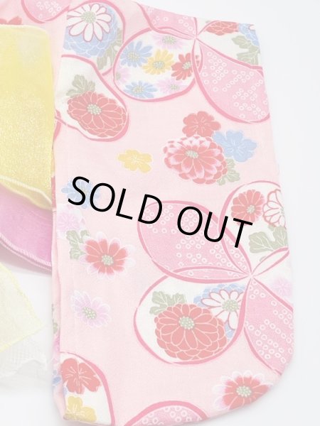 画像2: 浴衣2021 和柄　りぼん（ピンク） (2)