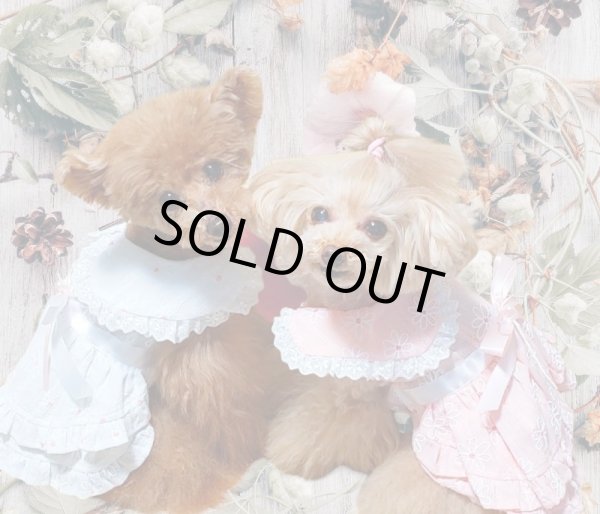 画像8: お花刺繍＆レースワンピース　ピンク (8)