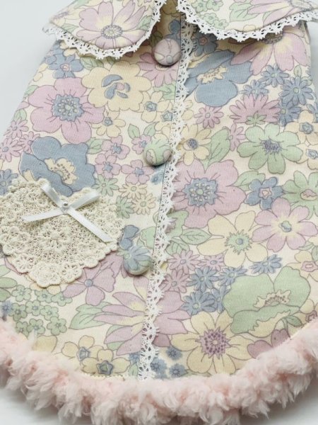 画像3: モーブお花＆ピンクボアコート (3)