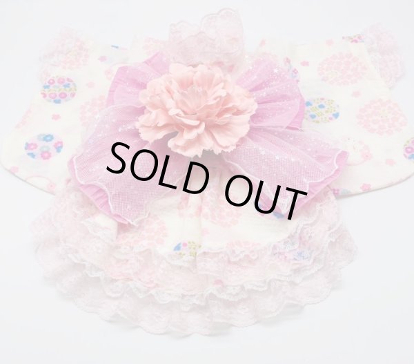 画像2: 浴衣　リップル うさぎ  オフホワイト (2)