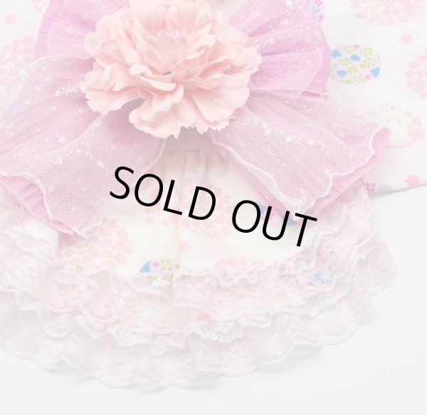 画像4: 浴衣　リップル うさぎ  オフホワイト (4)