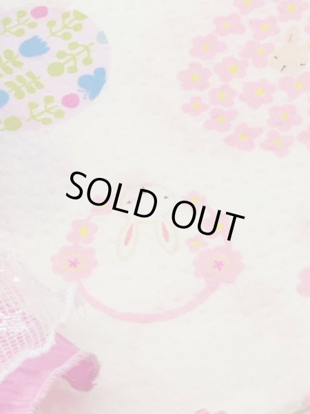 画像5: 浴衣　リップル うさぎ  オフホワイト (5)