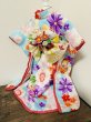 画像5: 犬服/猫服　晴れ着　京・金彩友禅  石畳花手毬　振袖スタイル　お引きづり/通常着丈選択可能 (5)