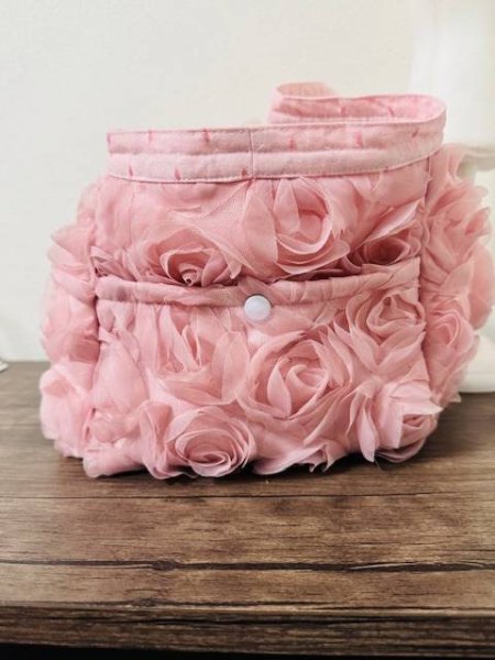 画像4: 立体薔薇　キャリーバッグ (4)