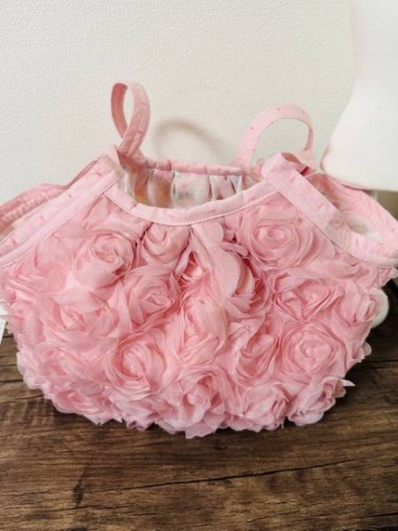 画像2: 立体薔薇　キャリーバッグ (2)