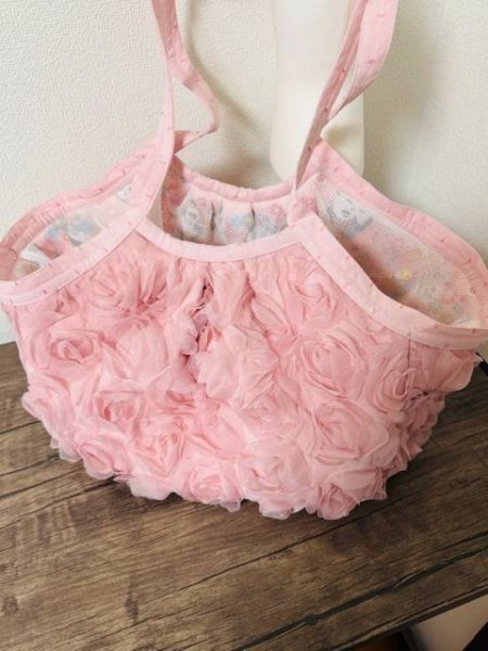 画像3: 立体薔薇　キャリーバッグ (3)