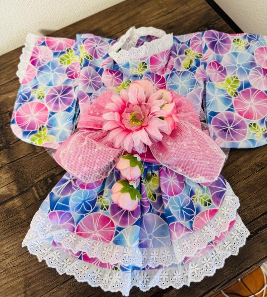 画像4: 浴衣  アサガオ　ライト (4)