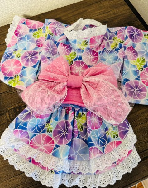 画像5: 浴衣  アサガオ　ライト (5)