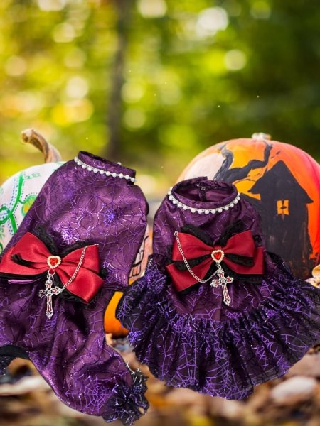 画像2: ハロウィンワンピース/オールインワン  キラキララメチュール (2)